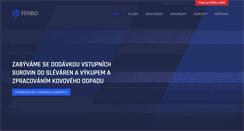 Desktop Screenshot of ferbo.cz